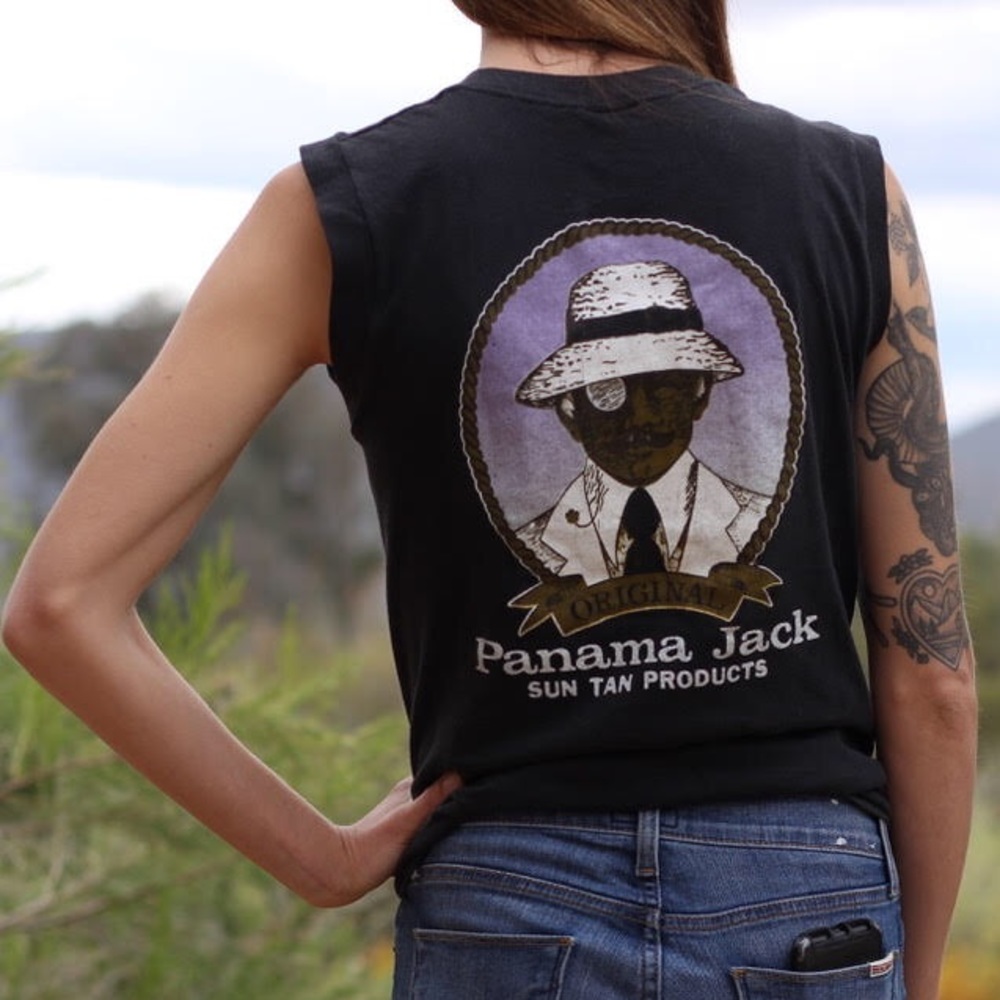 Vintage Panama Jack Sleeveless T-Shirt